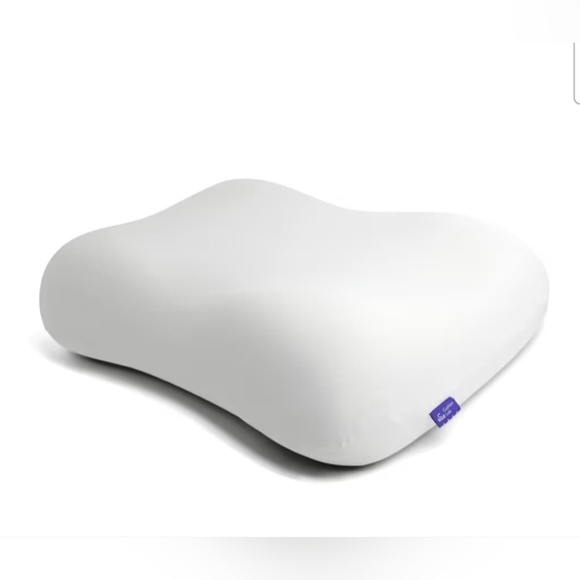 CUSHION LAB Deep Sleep Pillow Ergonomic Contour Design for Side & Back Sleepers